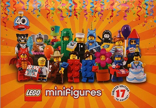 71021 Minifigures series 18 Party