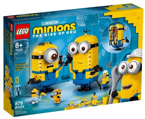 75551 Brick -Built Minions and their Lair